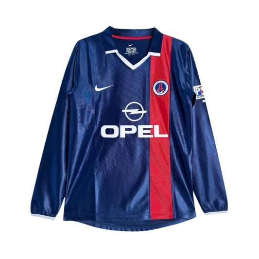 Retro PSG Home Shirt 01/02 - Long Sleeve - FullKit