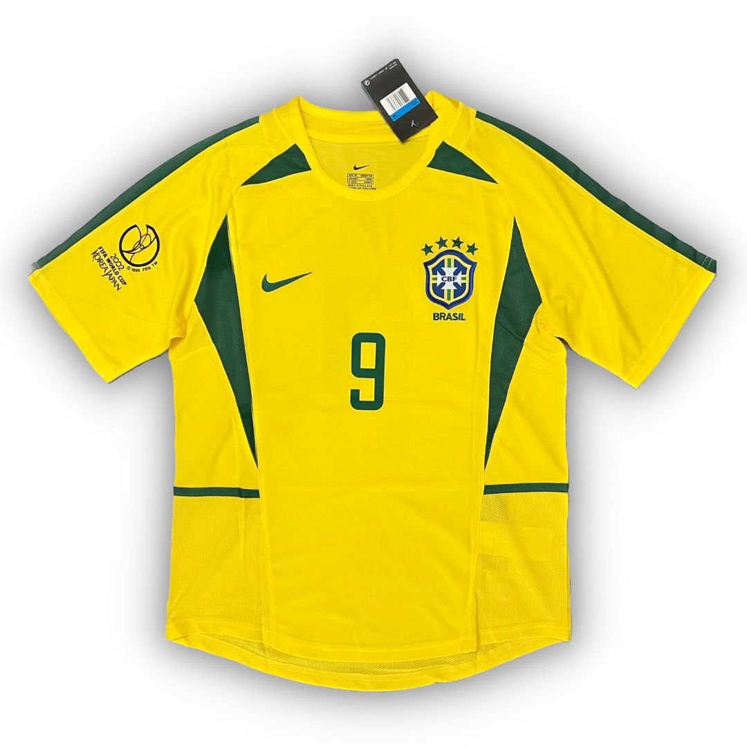 Retro Brazil Home Shirt 02/03 - FullKit