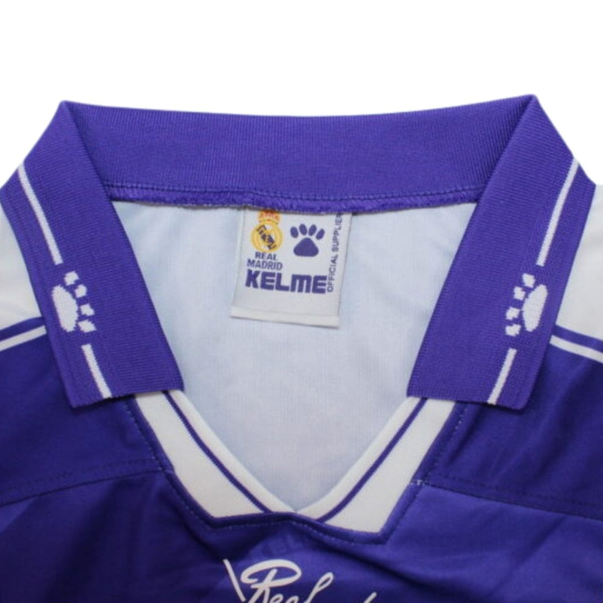 Retro Real Madrid Away Shirt 94/95 - Long Sleeve - FullKit image 3