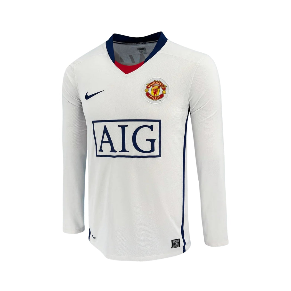 Retro Manchester United Away Shirt 08/09 - Long Sleeve - FullKit