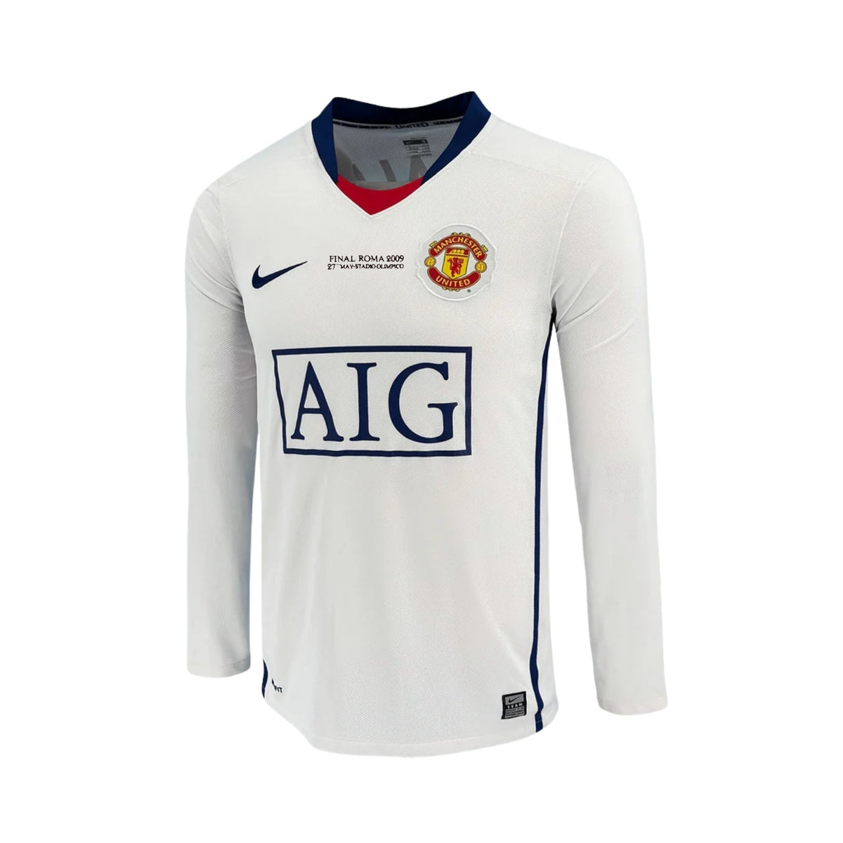 Retro Manchester United Away Special Edition Shirt 08/09 - Champions League, Long Sleeve, Final - FullKit