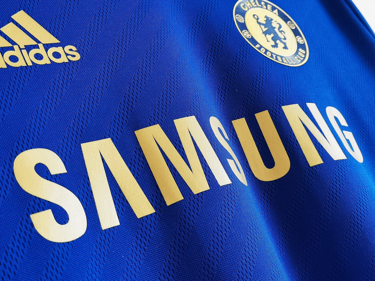 Retro Chelsea Home Shirt 12/13 - Long Sleeve – FullKit image 7