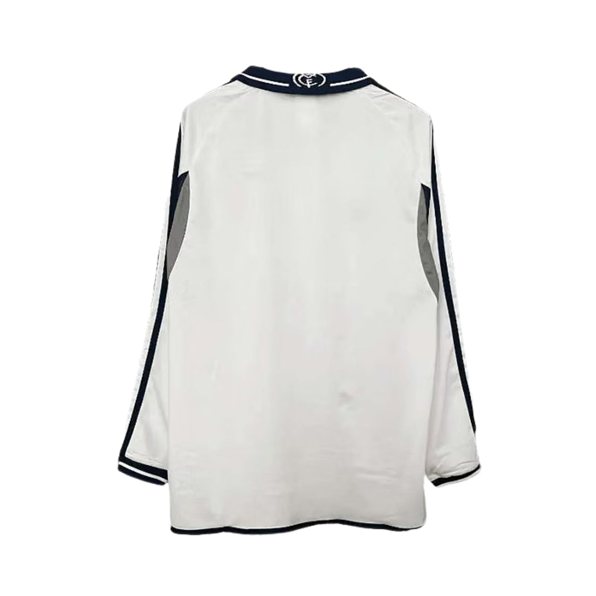Retro Real Madrid Home Shirt 00/01 - Long Sleeve - FullKit image 2