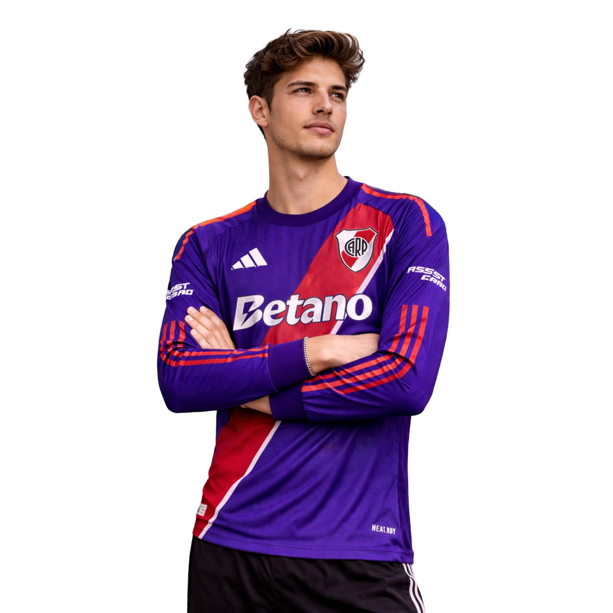 River Plate Long Sleeves Third Shirt 26/27 - FullKit image 2
