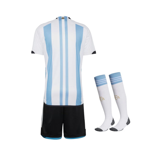 Kids Argentina Home Shirt 22/23 - FullKit image 2