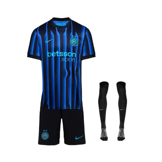 Kids Inter Milan Home Shirt 25/26 - FullKit