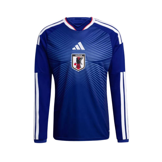 Japan Home Shirt 26/27 - World Cup 2026, Long Sleeve - FullKit