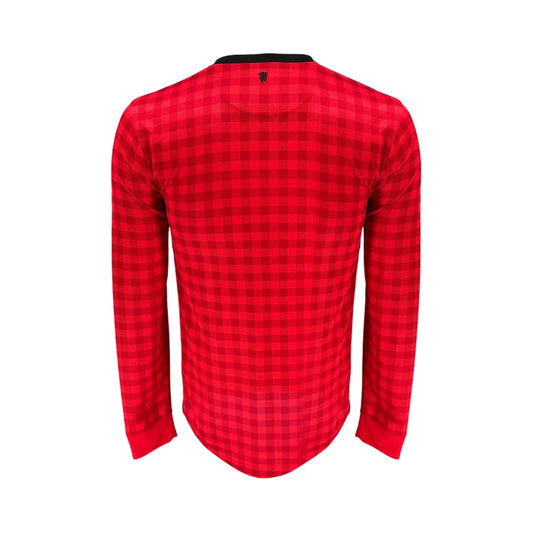 Manchester United Home Shirt 12/13 - Long Sleeve - FullKit image 2