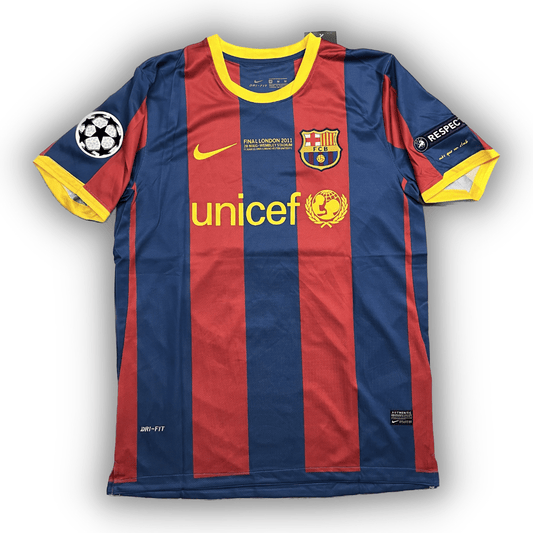 Retro Barcelona Home Shirt 10/11 - FullKit