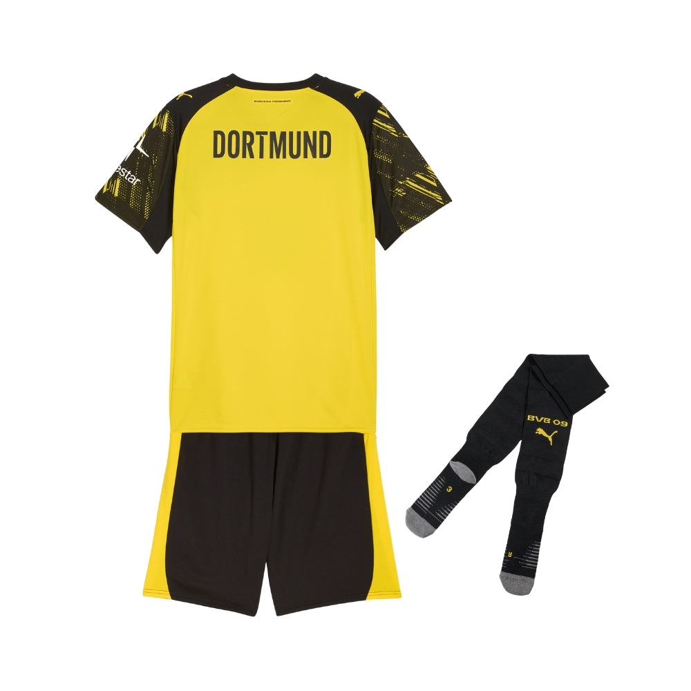 Kids Borussia Dortmund Home Shirt 25/26 - FullKit image 2