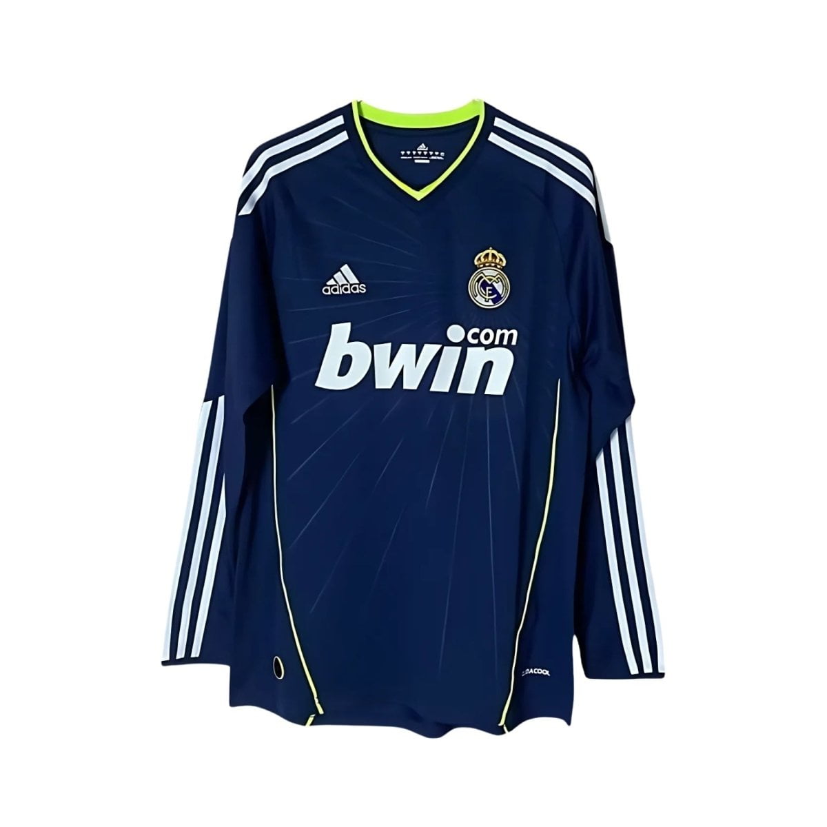 Retro Real Madrid Away Shirt 10/11 - Long Sleeve - FullKit