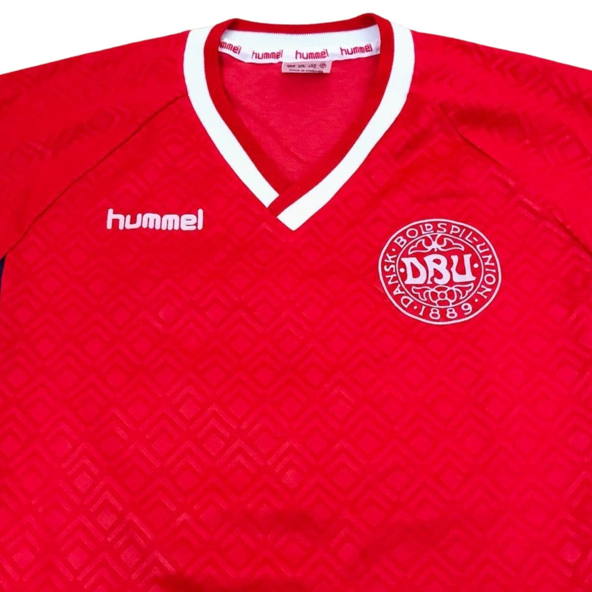 Retro Denmark Home Shirt 90/91 - FullKit image 3