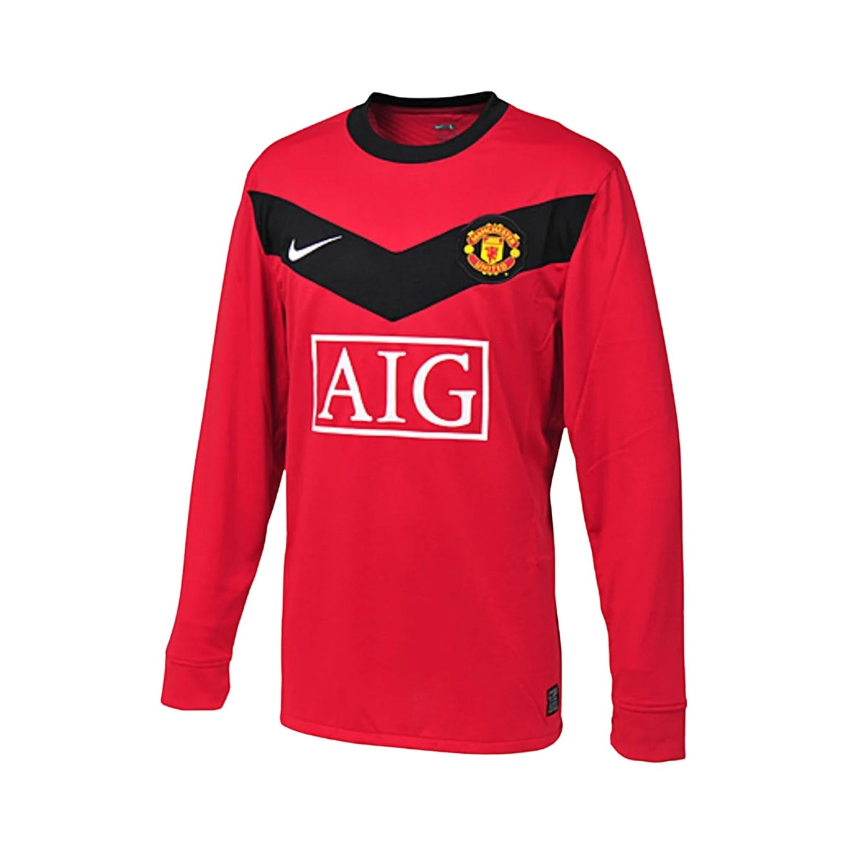 Retro Manchester United Home Shirt 09/10 - Long Sleeve - FullKit