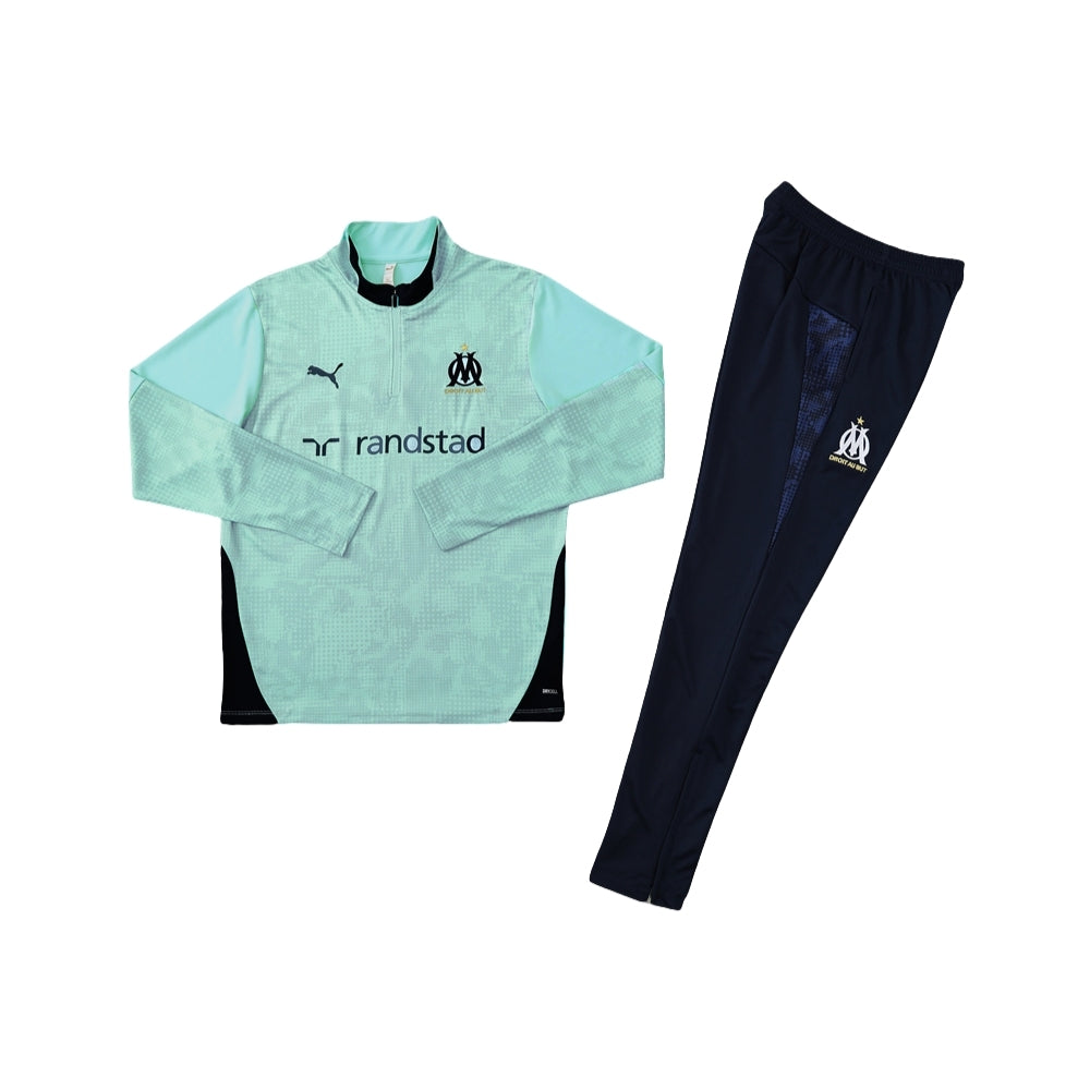 Olympique Marseille 1/2 Zip Tracksuit 25/26 - FullKit image 3