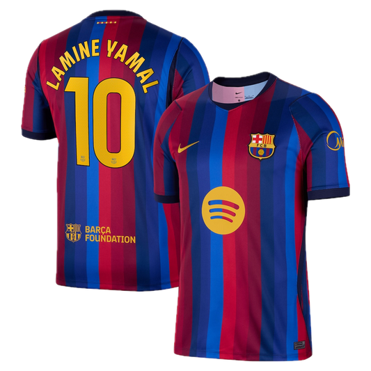 Barcelona Home Shirt 26/27 - Yamal 10 – back with name and number | FullKit