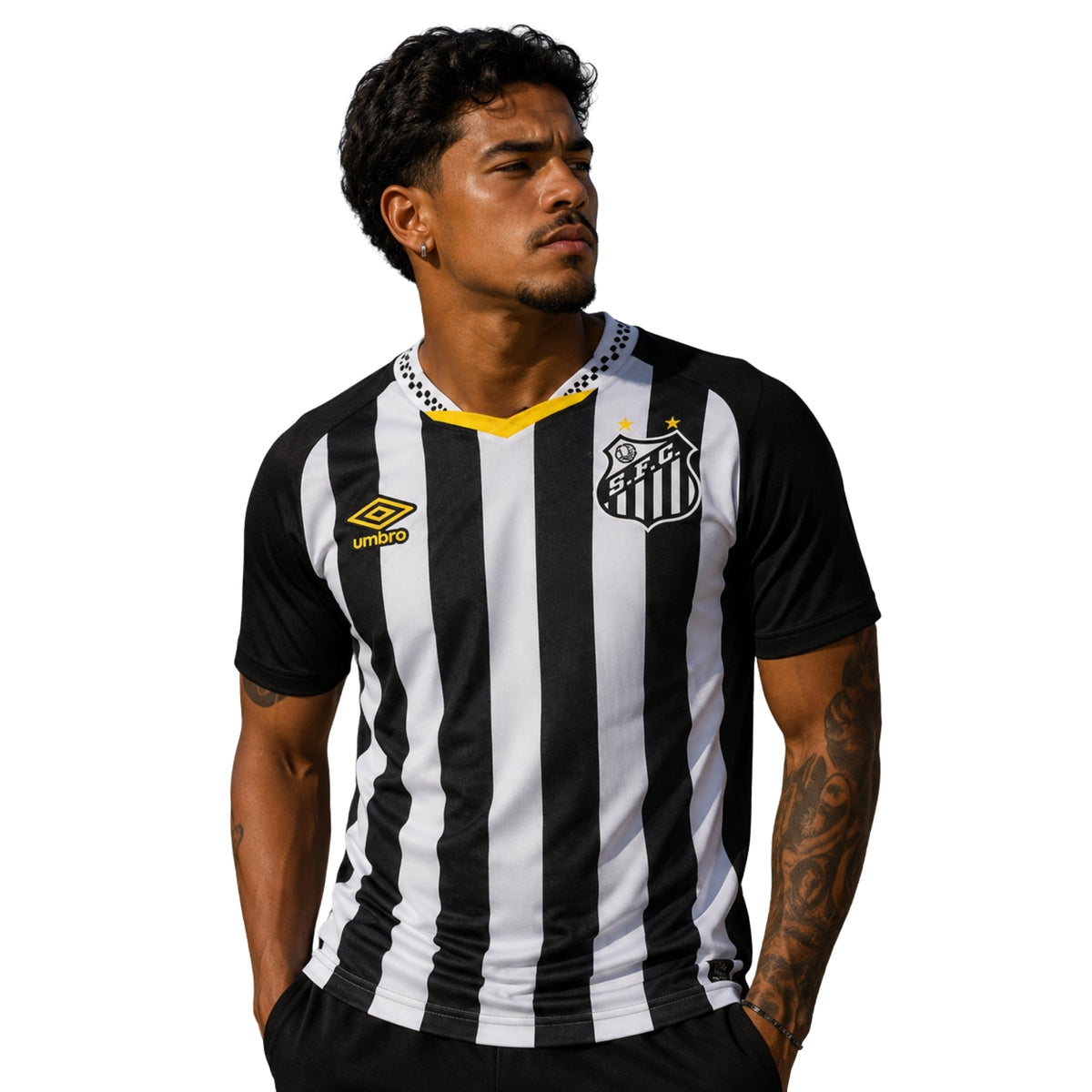 Santos Away Shirt 25/26 - FullKit image 3