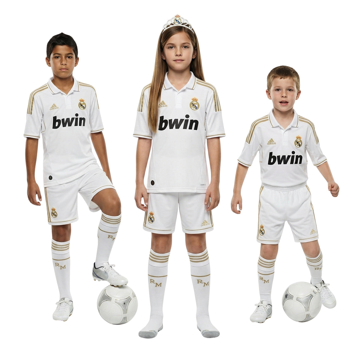 Real Madrid Home Shirt 11/12 - FullKit image 2
