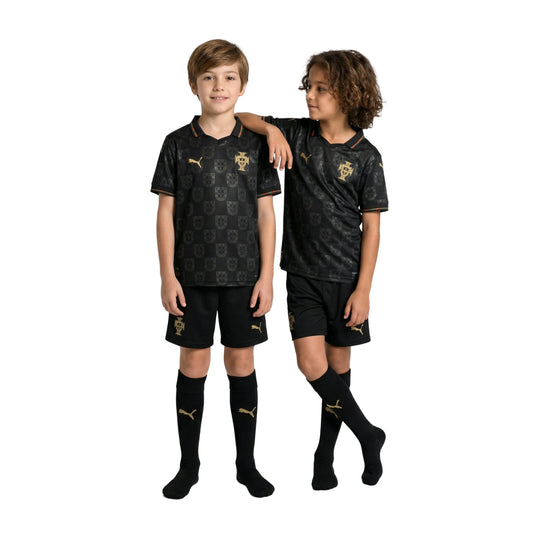 Kids Portugal Eusebio Special Edition Shirt 25/26 - World Cup 2026 - FullKit image 2