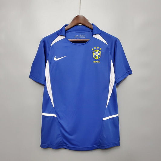 Retro Brazil Away Shirt 2002 – FullKit