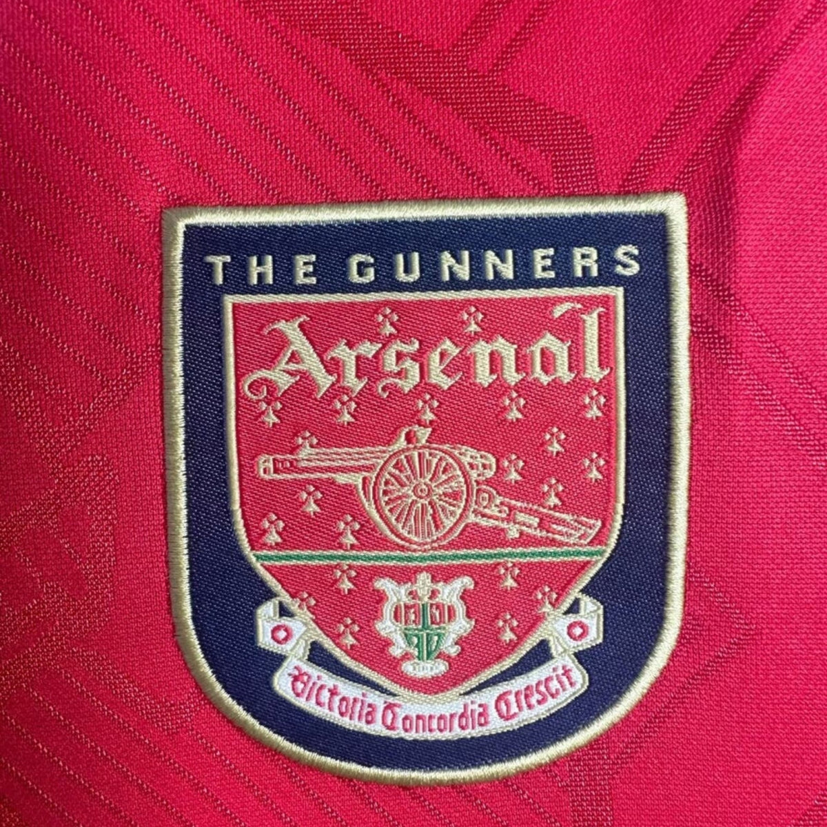 Retro Arsenal Home Shirt 96/97 - Long Sleeve - FullKit image 3