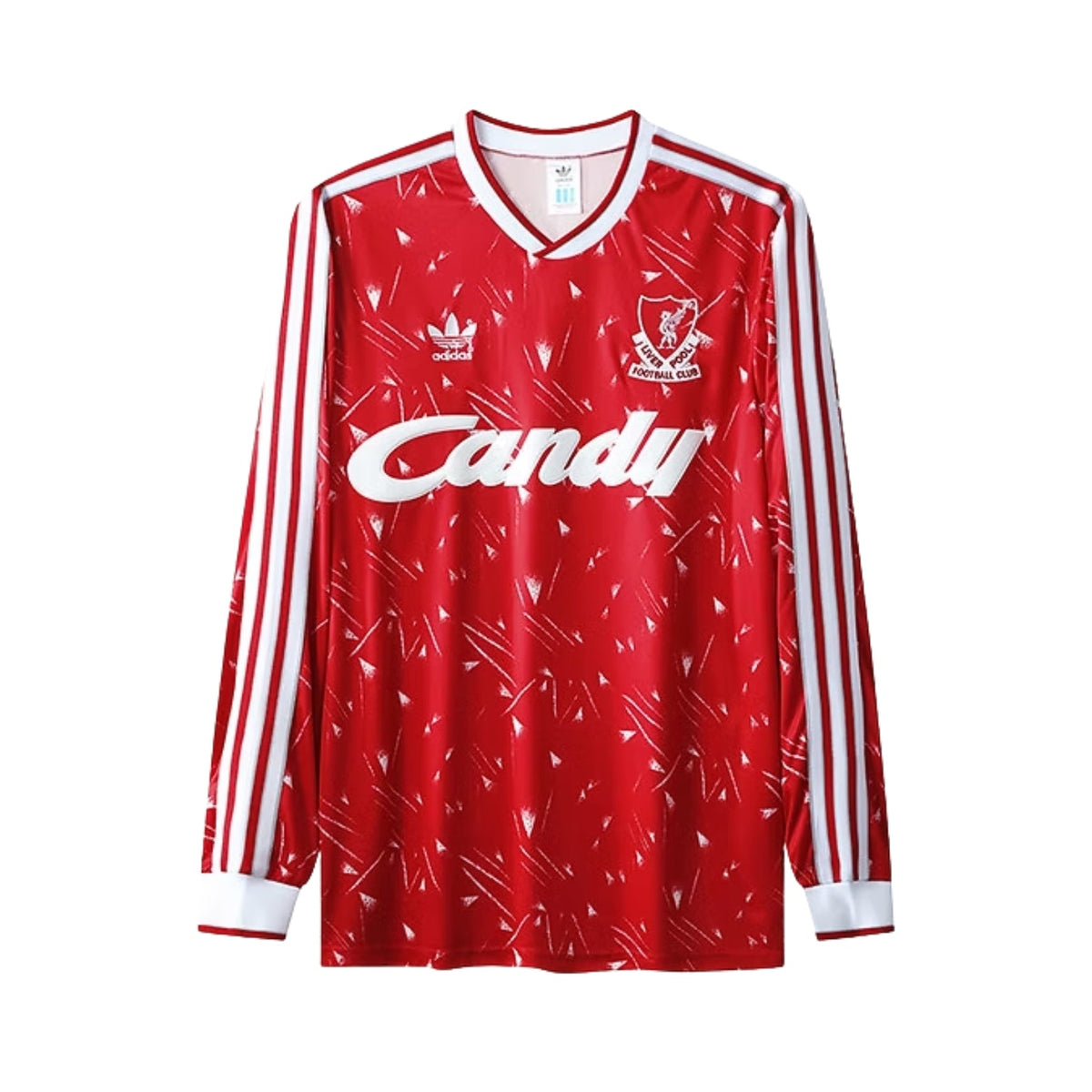 Liverpool Home Shirt 89/90 - Long Sleeve - FullKit
