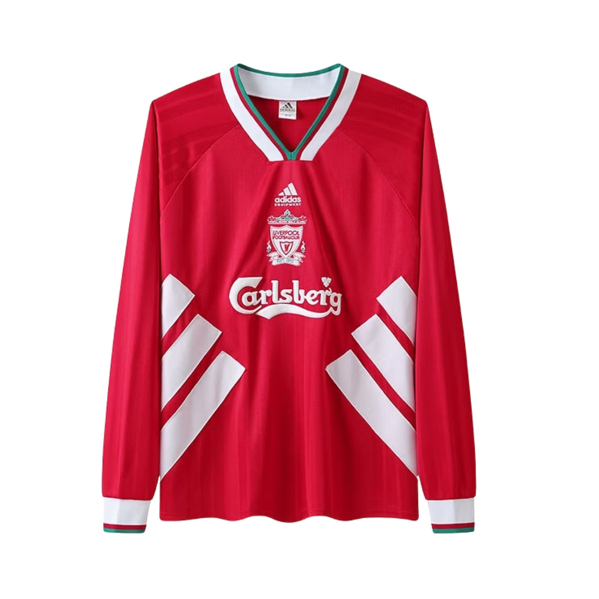 Retro Liverpool Home Shirt 93/94 - Long Sleeve - FullKit