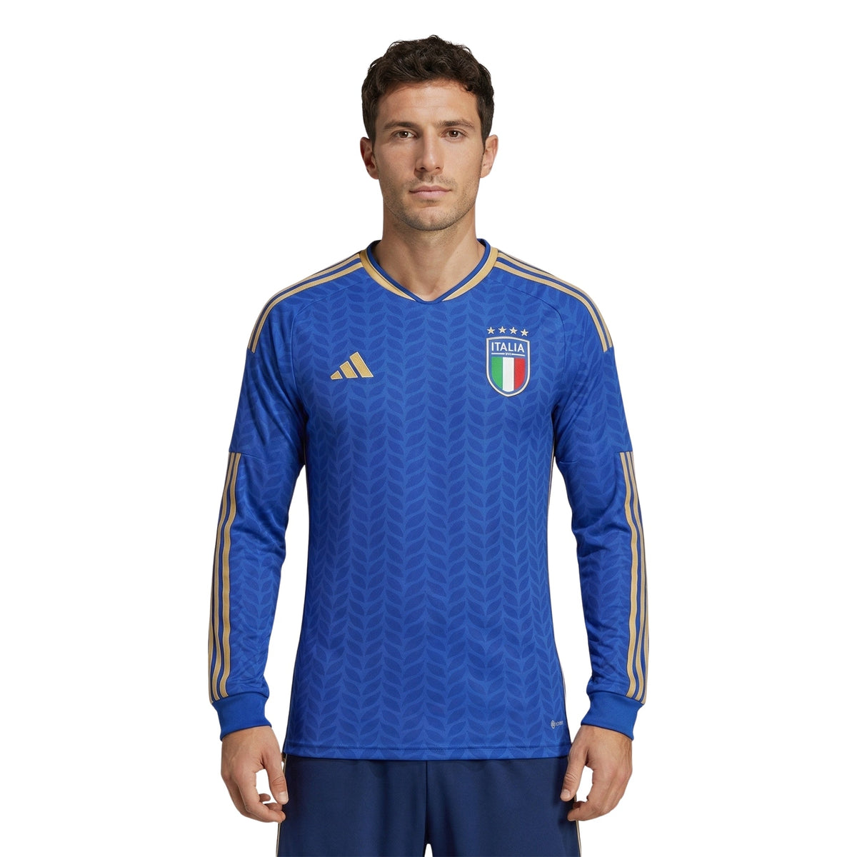 Italy Home Shirt 26/27 - World Cup 2026, Long Sleeve - FullKit image 2