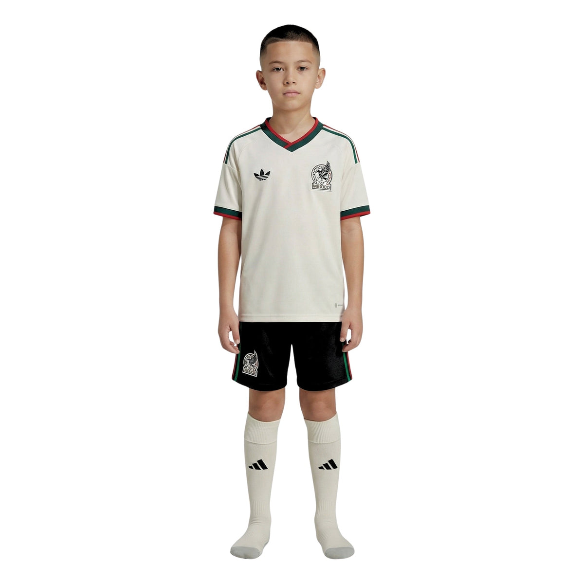 Kids Mexico Away Shirt 26/27 - World Cup 2026 - FullKit image 2