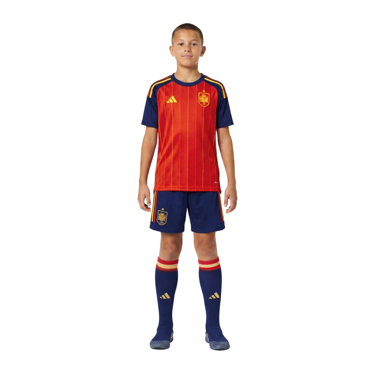 Kids Spain Home Shirt 26/27 - World Cup 2026 - FullKit image 2