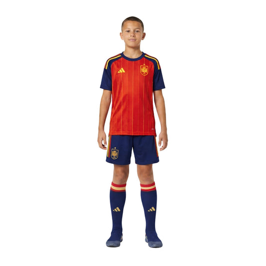 Kids Spain Home Shirt 26/27 - World Cup 2026 - FullKit image 2