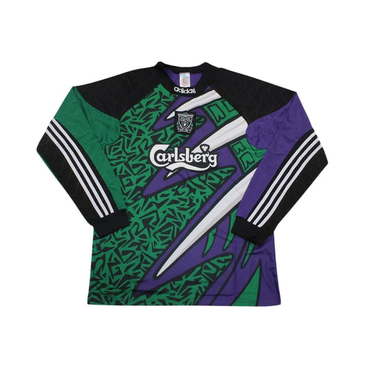 Retro Liverpool Gardiens But Shirt 95/96 - Long Sleeve - FullKit