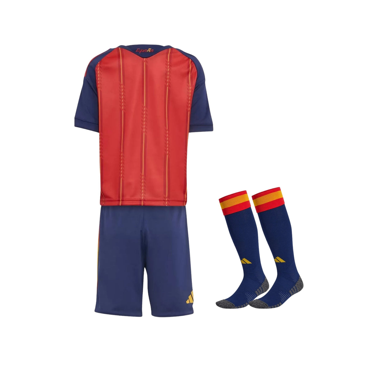 Kids Spain Home Shirt 26/27 - World Cup 2026 - FullKit image 3