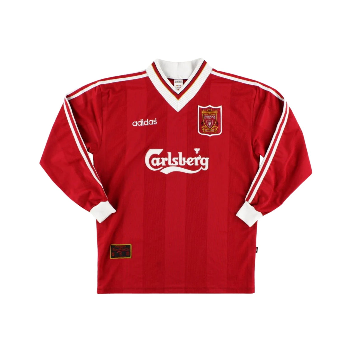 Retro Liverpool Home Shirt 95/96 - Long Sleeve - FullKit