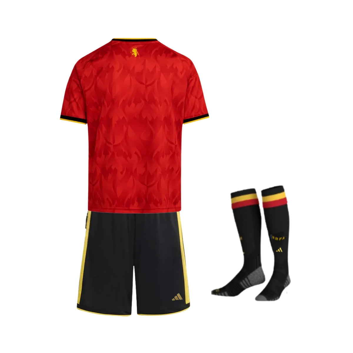 Kids Belgium Home Shirt 26/27 - World Cup 2026 - FullKit image 3