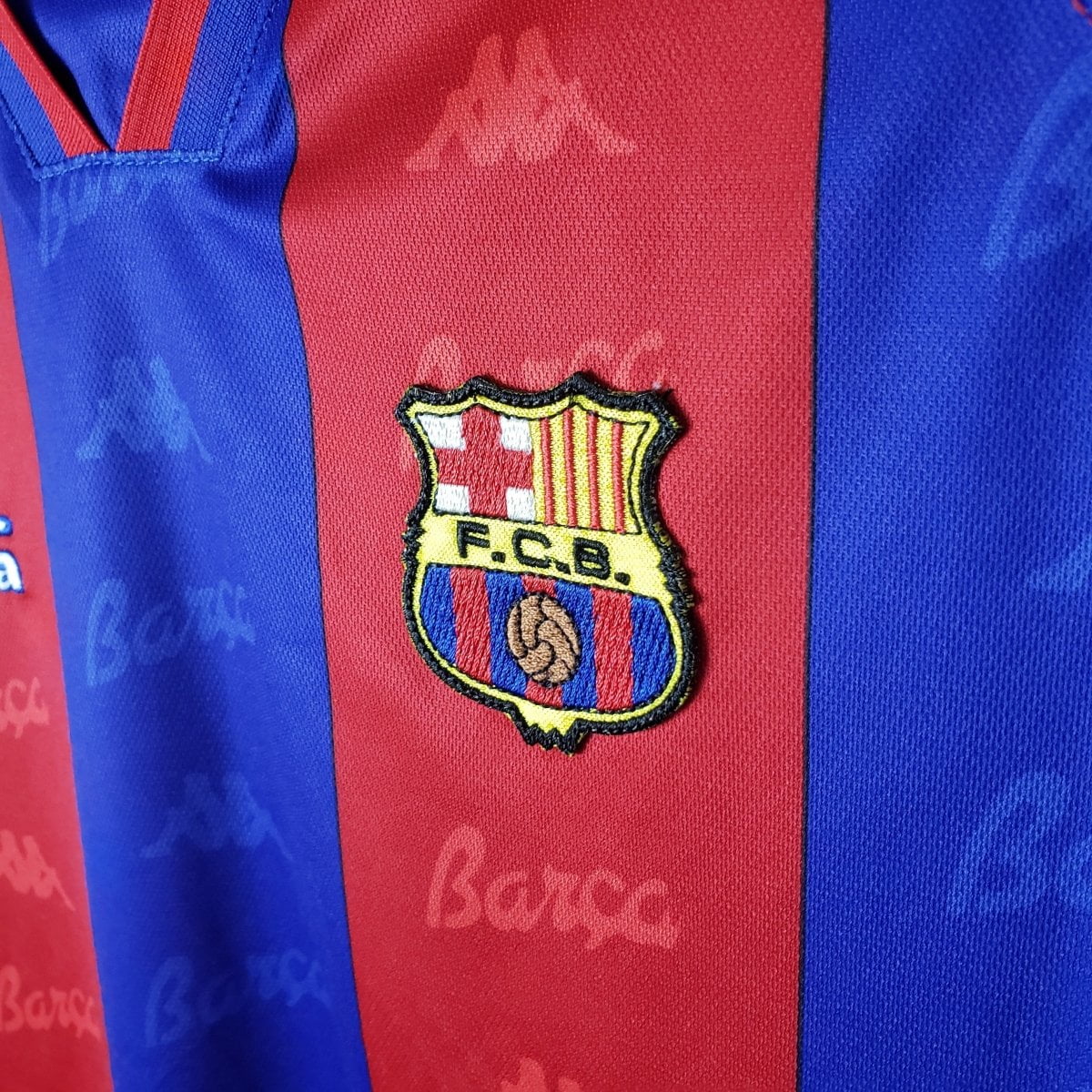 Retro Barcelona Home Shirt 96/97 - FullKit image 10
