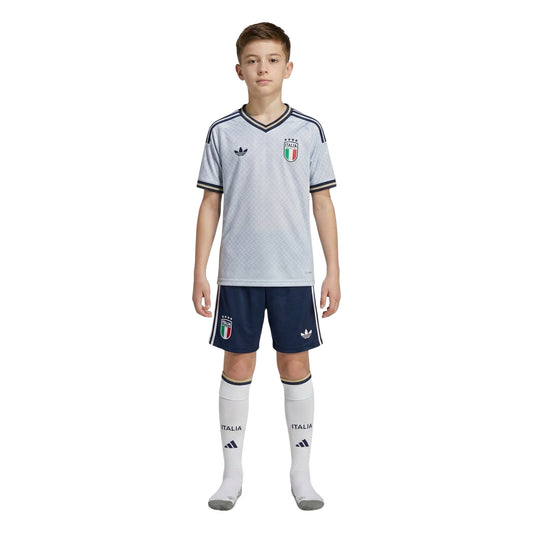 Kids Italy Away Shirt 26/27 - World Cup 2026 - FullKit image 2