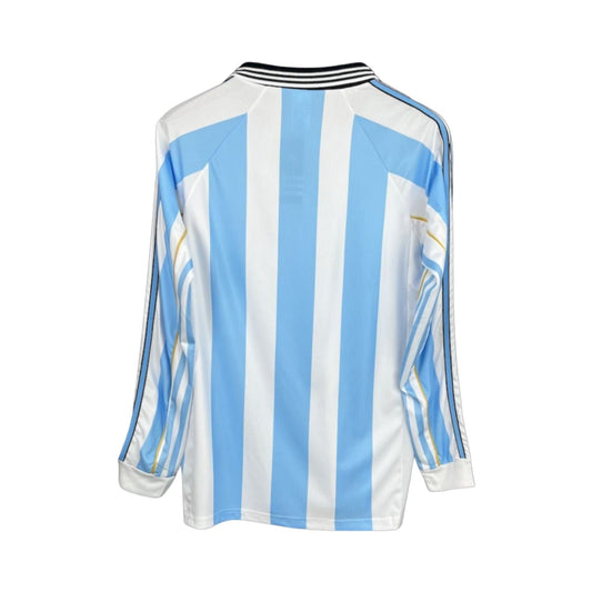 Retro Argentina Home Shirt 98/99 - Long Sleeve - FullKit image 2
