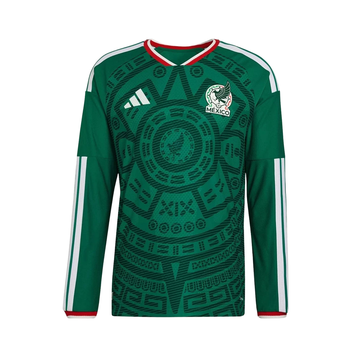 Mexico Home Shirt 26/27 - World Cup 2026, Long Sleeve - FullKit