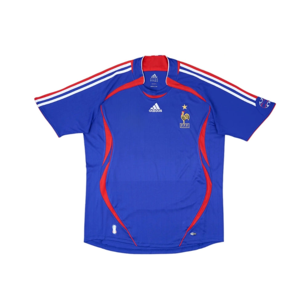 Retro France Home Shirt 06/07 - FullKit
