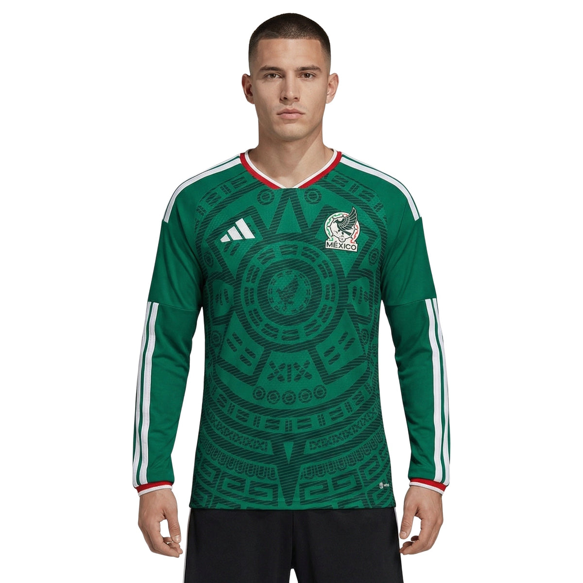 Mexico Home Shirt 26/27 - World Cup 2026, Long Sleeve - FullKit image 2