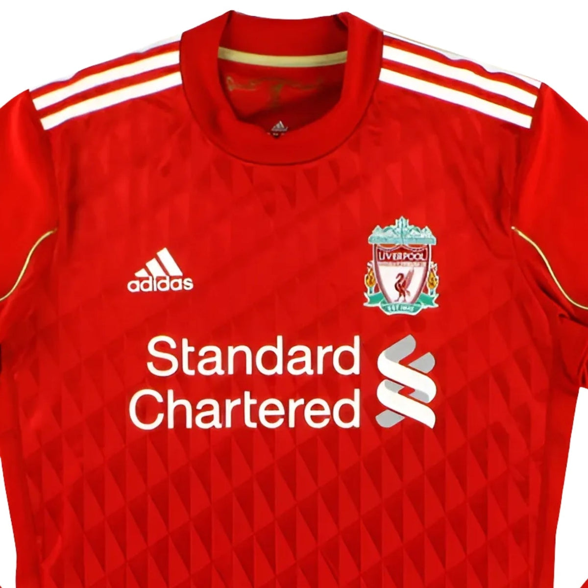 Retro Liverpool Home Shirt 10/11 - Long Sleeve - FullKit image 3