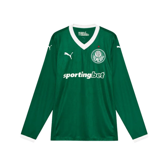 Palmeiras Home Shirt 25/26 - Long Sleeve - FullKit