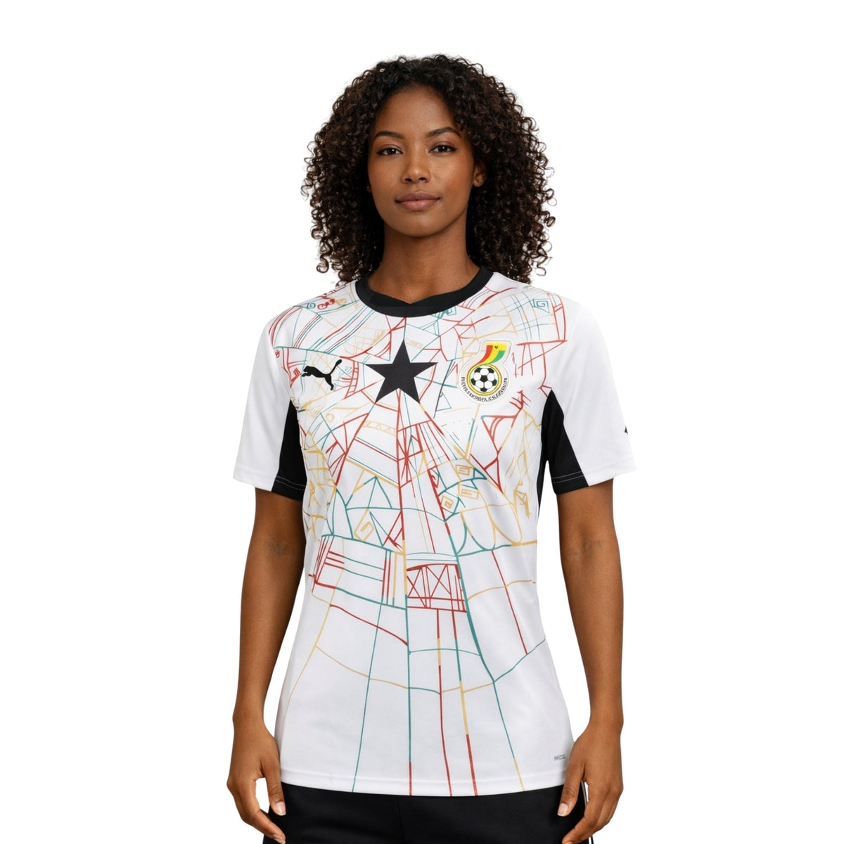 Ghana Home Shirt 26/27 - World Cup 2026, Women's - FullKit image 2