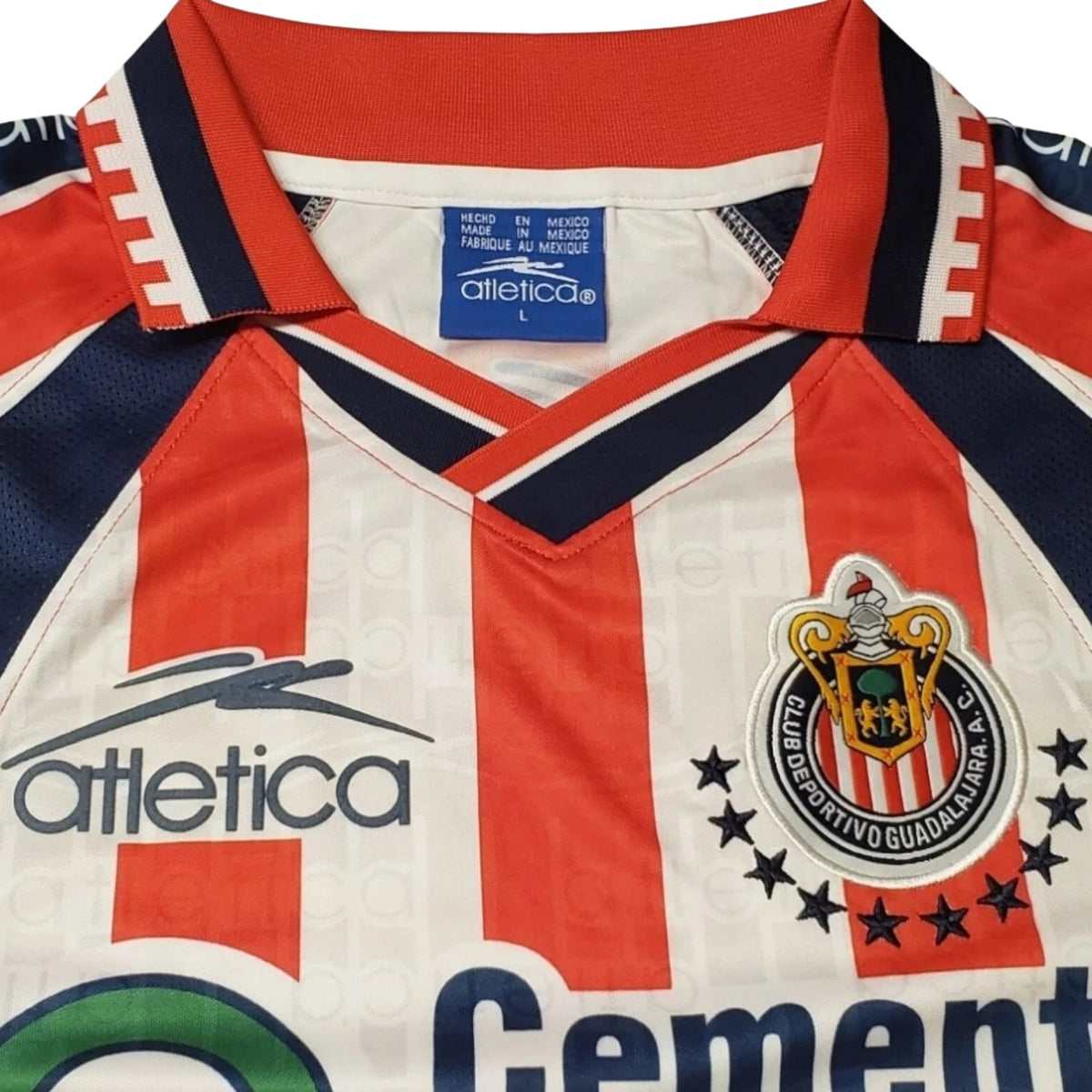 Retro C.D. Guadalajara Chivas Home Shirt 99/00 - FullKit image 3