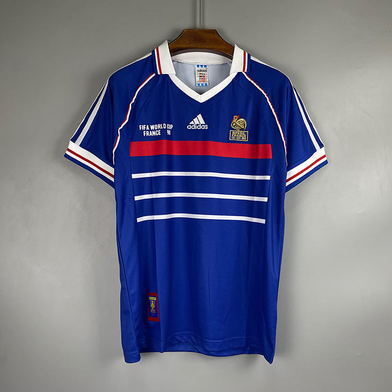 Retro France Home Shirt 1998 - Zidane 10 – FullKit