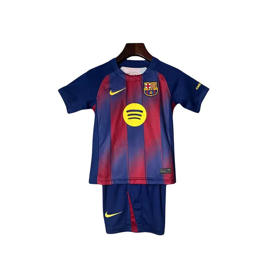 Kids Barcelona Home Shirt 25/26 - FullKit image 2
