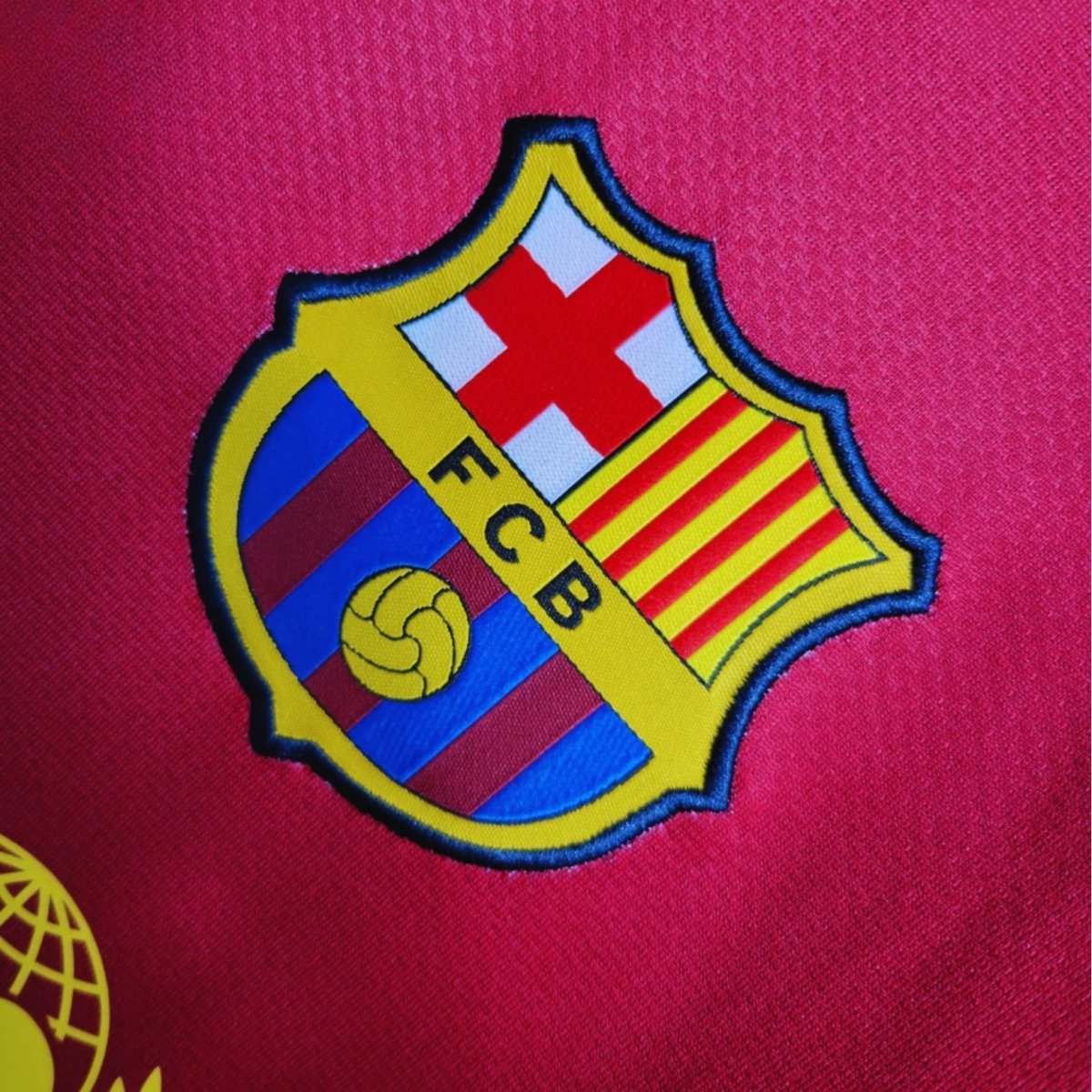 Retro Barcelona Home Shirt 08/09 - FullKit image 5
