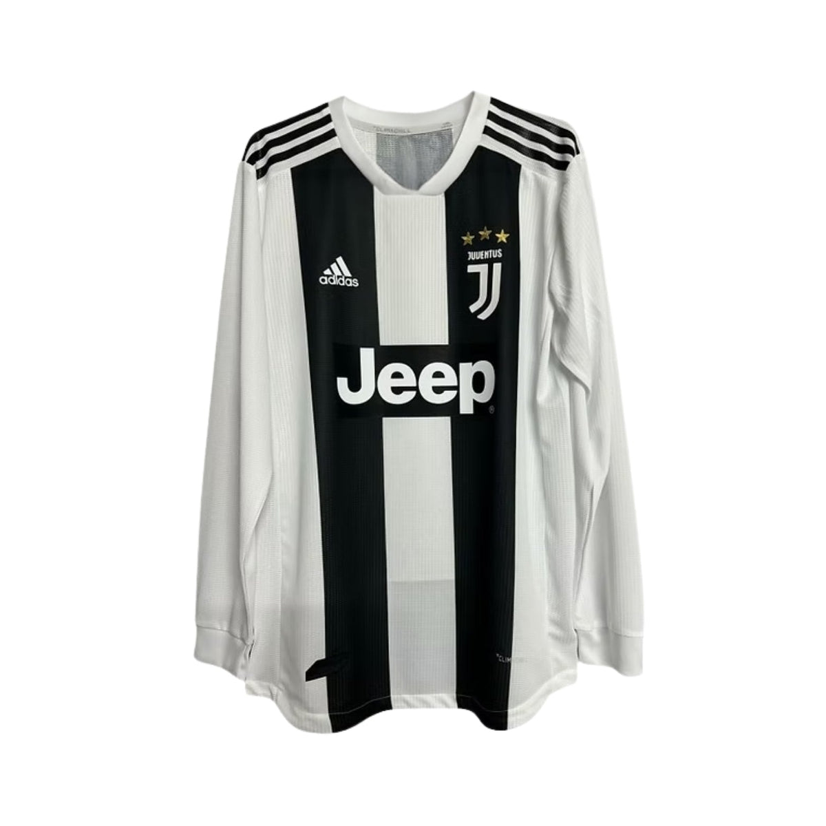Juventus Home Shirt 18/19 - Long Sleeve - FullKit