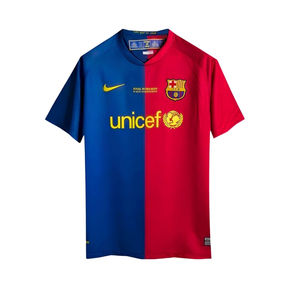 Retro Barcelona Home Shirt 08/09 - Champions League, Final - FullKit image 2