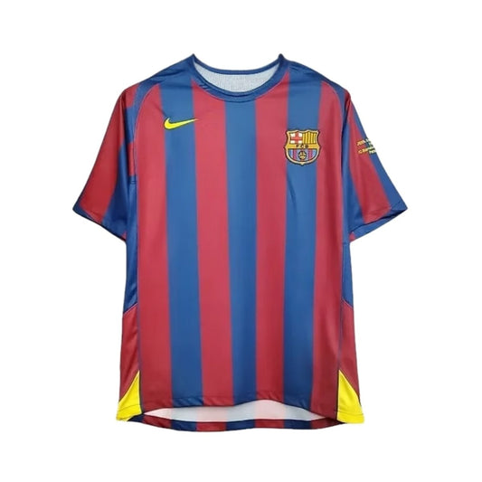 Retro Barcelona Home Shirt 05/06 - FullKit